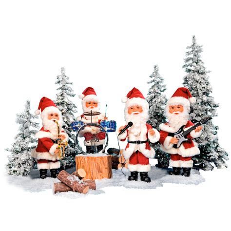 Santa Band (4 Figures) - Creation Group