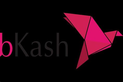 the logo for web kash, which is pink and black with an origami bird on it