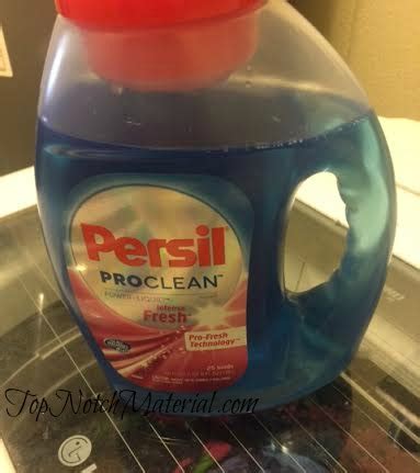 Top Notch Material: Persil ProClean Laundry Detergent Now at Target #PersilProClean