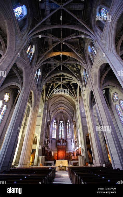 Grace cathedral san francisco interior hi-res stock photography and ...