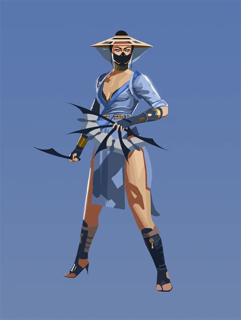 I made Kitana fan art in the valorant art style : r/MortalKombat