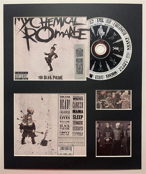 MY CHEMICAL ROMANCE the Black Parade Album Display With - Etsy Australia