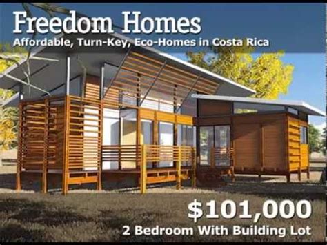 Retire in a Brand New, 2 BR Costa Rica Eco-Home - $101,000 Lot Included ...