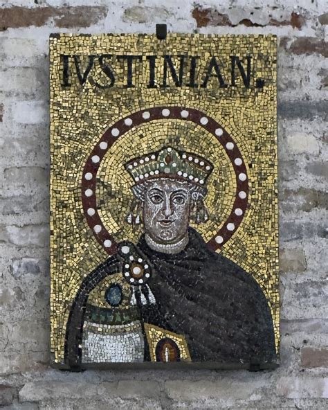 Mosaic with Estimated Image of Theodoric the Great in the Basilica of ...