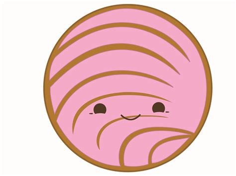 Pink Concha Pan Dulce (Mexican Sweet Bread) by Ivan Ramirez on Dribbble