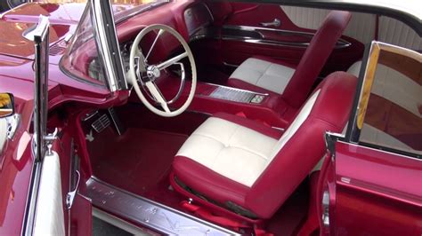 1960 Thunderbird Interior Restoration by Cooks Upholstery Redwood City - YouTube