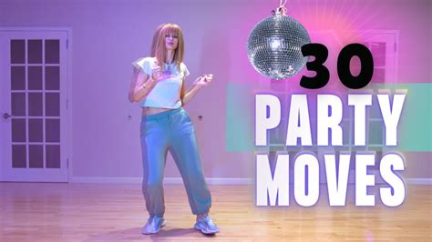 30 CLUB Party Dance Moves In 10min I Dance Party FOLLOW ALONG - YouTube