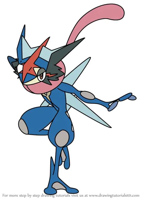 Learn How to Draw Ash-Greninja from Pokemon Sun and Moon (Pokémon Sun ...