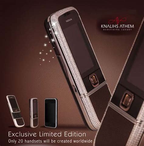 Diamond Encrusted Nokia 8800 Sapphire Arte Phone Costs $20,000! - TechGadgets