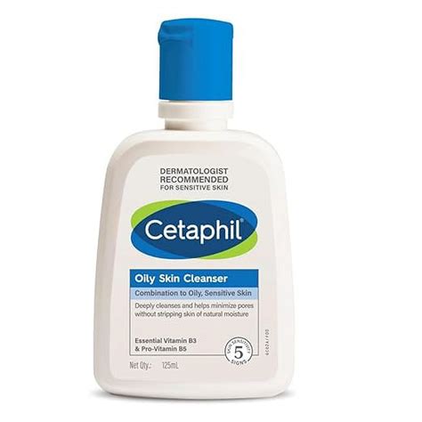 Cetaphil Oily Skin Cleanser , Daily Face Wash For Oily, Acne Prone Skin ...