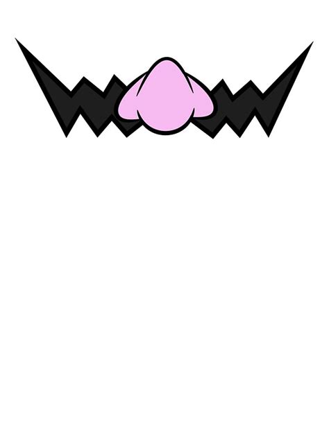 "Wario Mustache" Stickers by bionui123 | Redbubble