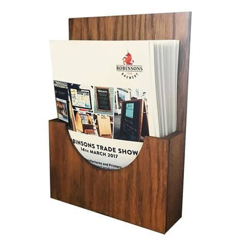 Wooden Brochure Holder | Discount Displays