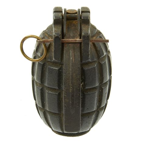 Original British WWI Mills Bomb No. 5 MKI Grenade Dated 1916 - maker m ...