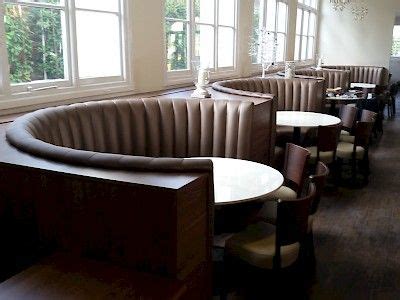 curved booth seat - Google Search | Booth seating, Restaurant seating ...