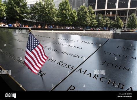 WTC Footprint Memorial Pools "Reflecting Absence" at the The National September 11 Memorial ...