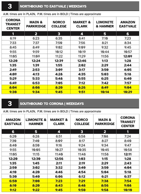 Rta Bus Schedules And Routes - Schedule Printable