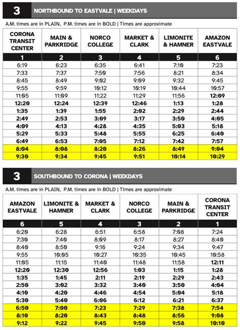 Rta Riverside Bus Schedule - Schedule Printable