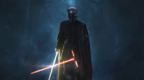 2560x1440 Kylo Ren Golden Lightsaber 4k 1440P Resolution HD 4k ...