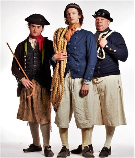 Sailor outfits, Century clothing, 18th century costume