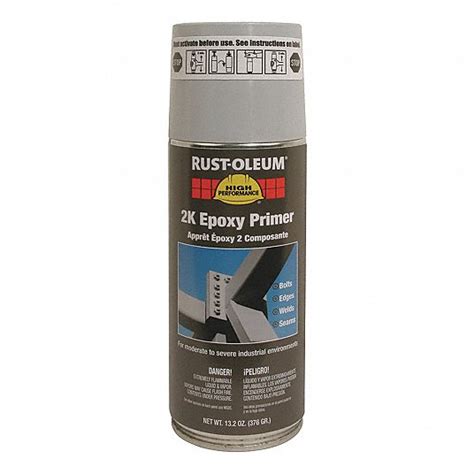 RUST-OLEUM, Exterior, Gen Purpose Spray Primer, Spray Epoxy Primer ...