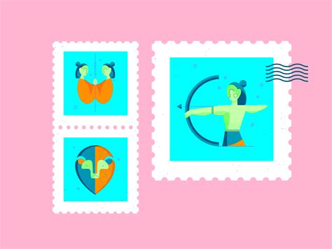 Stamps by Leaha Holland on Dribbble