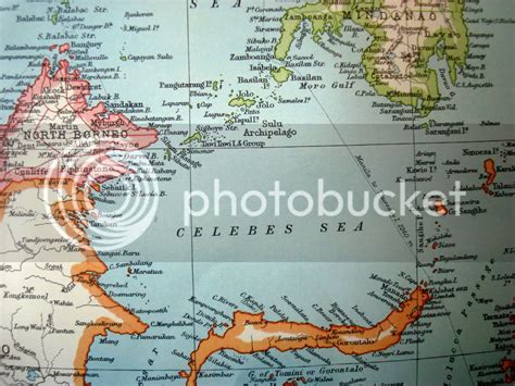 Celebes Sea Map