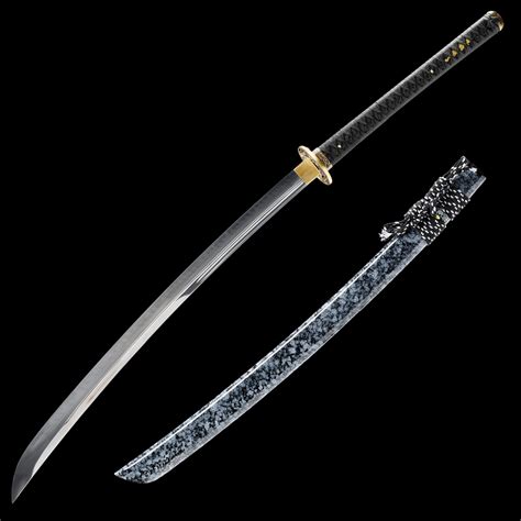 Two Handed Katana | Handmade Japanese Naginata Sword T10 Folded Clay Tempered Steel - TrueKatana