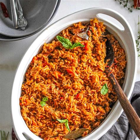 Nigerian Jollof Rice (smoky without firewood or buring) | Stuffed peppers, Jollof rice, Chicken ...