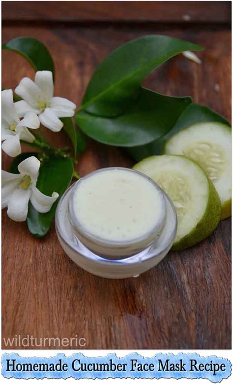 Homemade Cucumber Face Mask Recipe - Lil Moo Creations