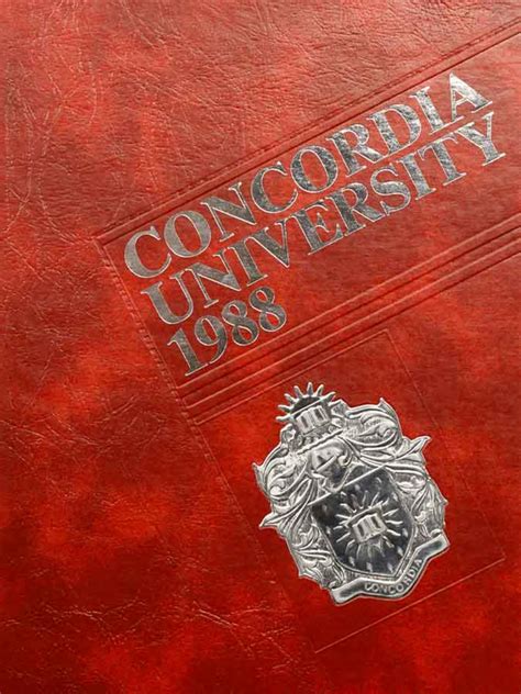 Concordia University Yearbook, 1988 by Concordia University Advancement - Issuu