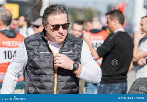 Formula One Test Days 2019 - Zak Brown Editorial Stock Image - Image of ...