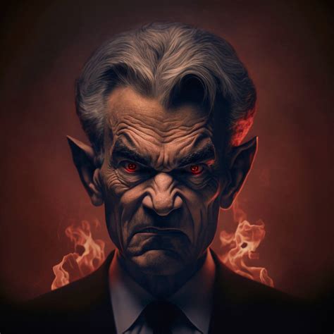 Jerome Powell as the Devil by VillaArte on DeviantArt