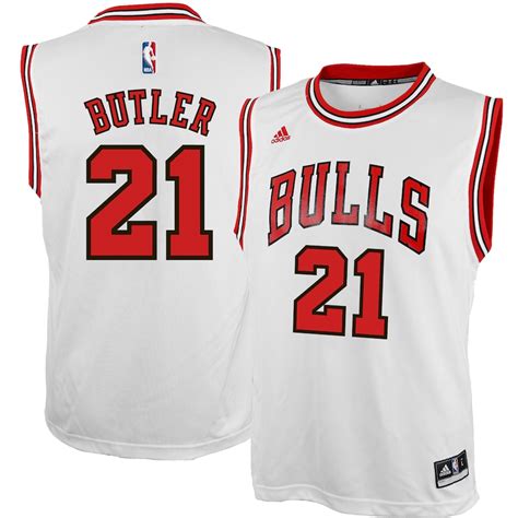 Jimmy Butler Chicago Bulls adidas Youth Home Replica Jersey - White