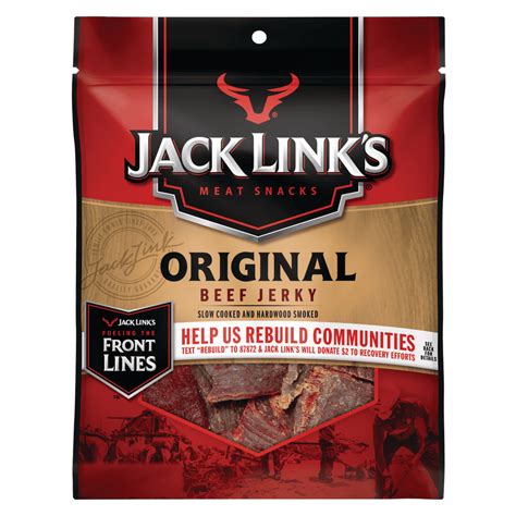 Jack Link's Beef Jerky, Original, 3.25oz - Walmart.com - Walmart.com