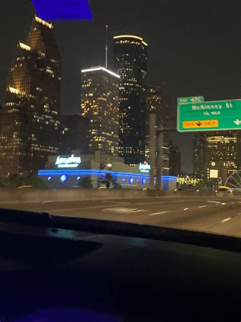 Late night drive, Houston tx downtown bright building lights | Night ...