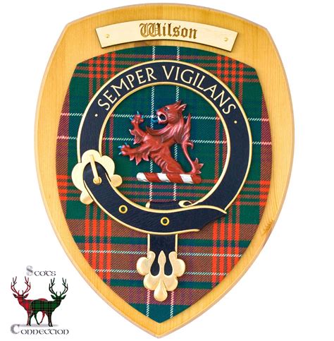 Clan Crest Scottish Heraldry Wall Plaque | Clan, Family crest, My heritage