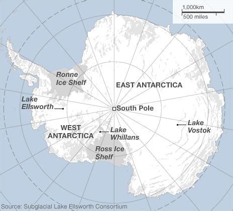 Vostok Station Map