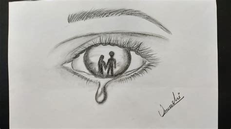 Crying Eyes Drawing Easy Step By Step : Easy Drawings Of Crying Eyes | Bodegawasues