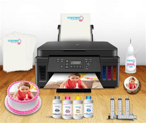 Buy ICINGINKS Bakery Pro Package Edible Printer WirelessScanner System ...