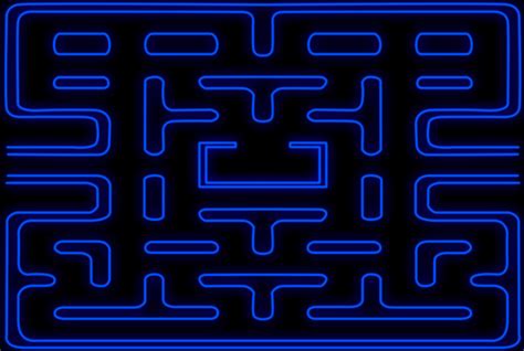 Pac-Man Maze Wallpaper | spdy4 on deviantART