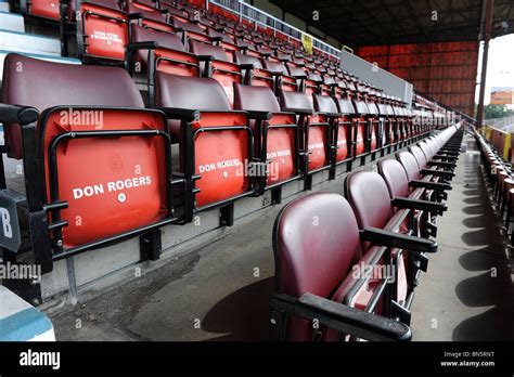 Swindon Town Football Club stadium The County Ground Stock Photo - Alamy