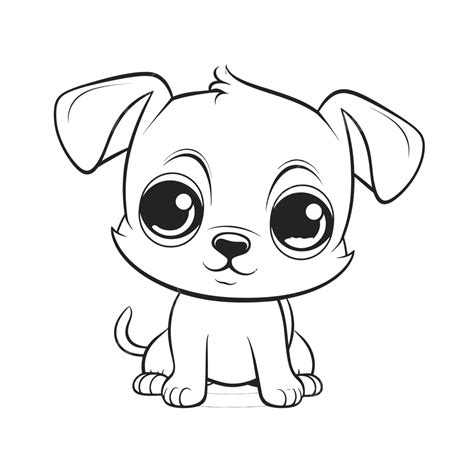 Cute Puppy Coloring Pages Printable Puppy Coloring Pages Best Coloring ...