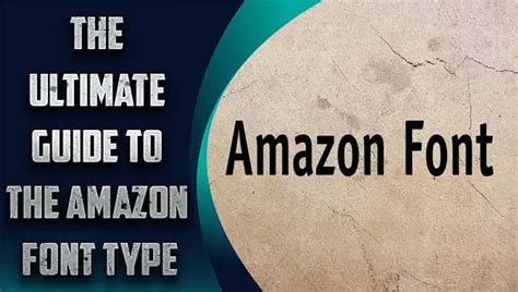 Amazon Font Type: Best Guide To Font Size And Style