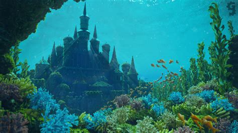 Underwater Castle - Finished Projects - Blender Artists Community