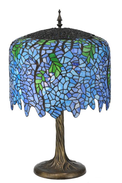 Meyda Lighting, Tiffany Wisteria Table Lamp, 118689