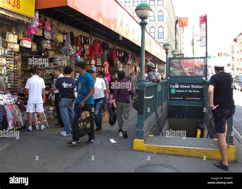 Entrance Canal Street Station in Chinatown,Manhattan,New York City ...