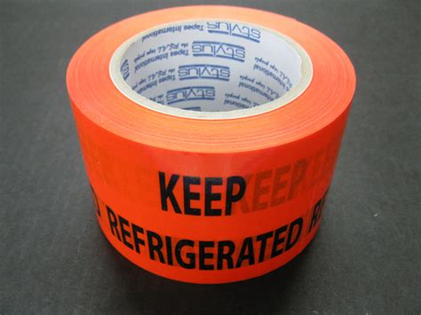 Adhesive Labels - Keep Refrigerated - 100mm x 72mm Roll/500 Gst Included