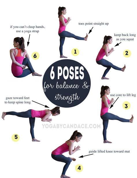 6 Yoga Poses for Balance and Strength — YOGABYCANDACE