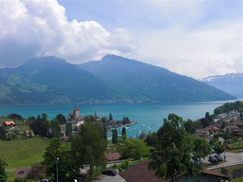 Spiez on Lake Thun, Switzerland | Places worth visiting, Places to travel, Spiez