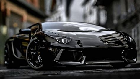 Lamborghini Aventador Black Hd Wallpapers